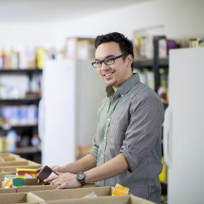 Cognitive Donates at Foodbank
